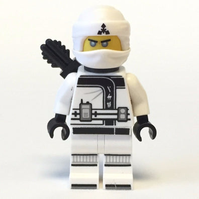 LEGO Minifigure-Zane - Black Quiver, The LEGO Ninjago Movie-The LEGO Ninjago Movie-NJO318-Creative Brick Builders